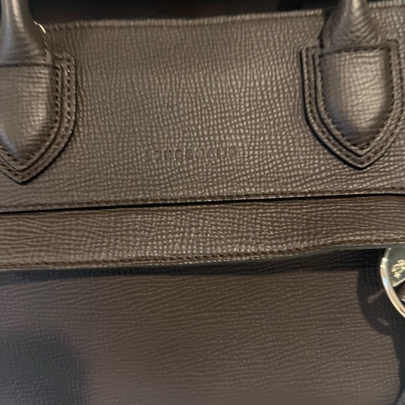 Longchamp Leather and Suede Mailbox Medium Tote Handbag - Picture 5 of 6